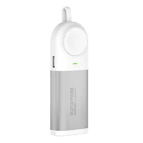Promate, Powerbank, AuraWatch, Li-Ion, 5V, ładowanie iPhone i Apple Watch, AISAURAWATCHSV, 6700mAh, bezprzewodowe ładowanie Apple